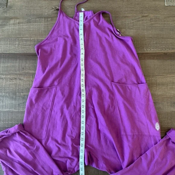 Free People Movement Hot Shot Onesie Purple Size Medium